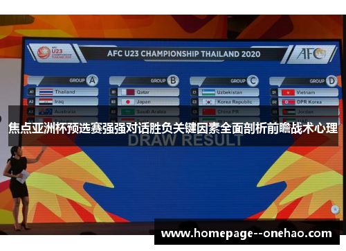 焦点亚洲杯预选赛强强对话胜负关键因素全面剖析前瞻战术心理